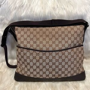 Authentic Gucci Messenger Crossbody Bag